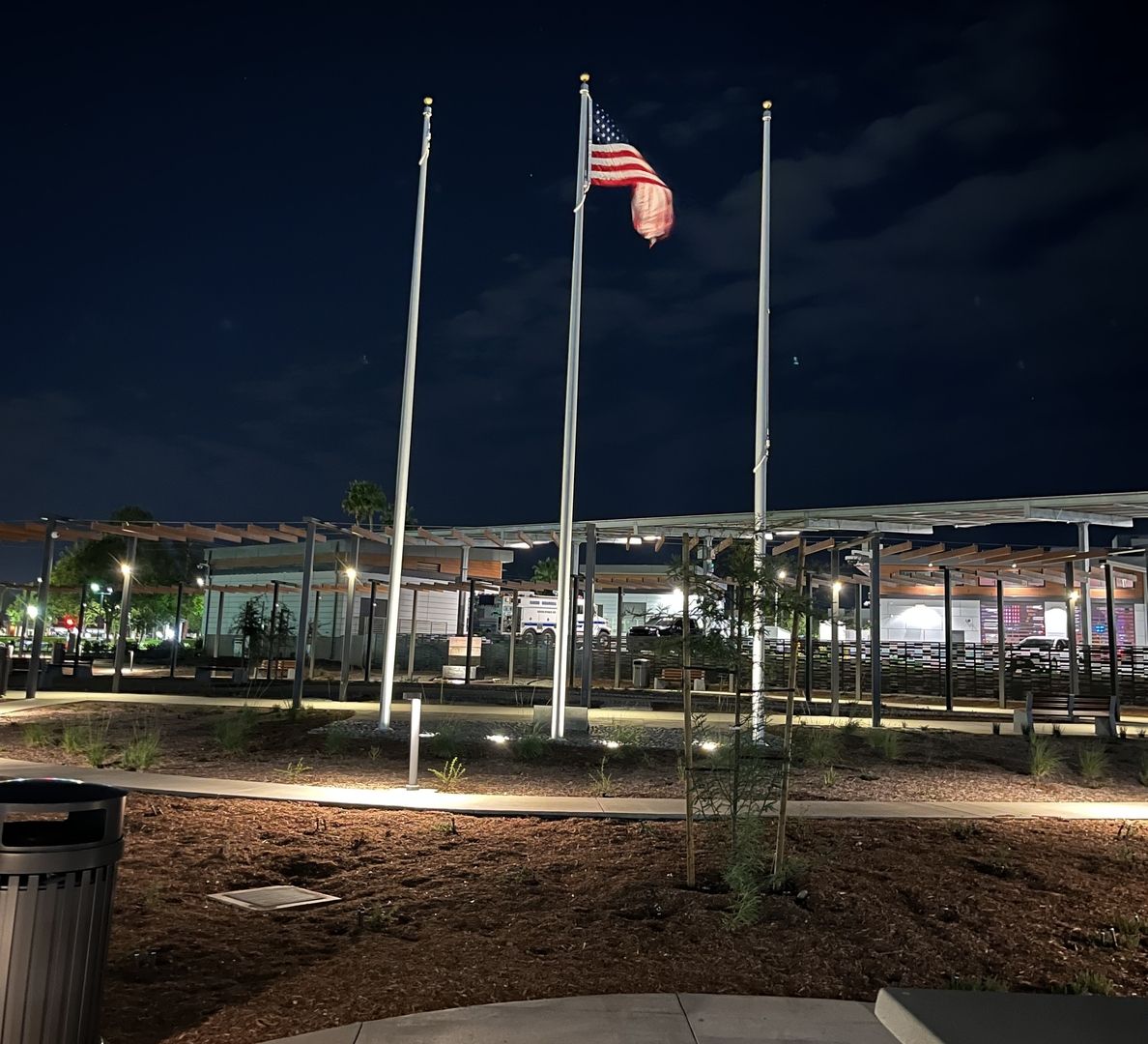 Infrastructure for the 9/11 Memorial Park